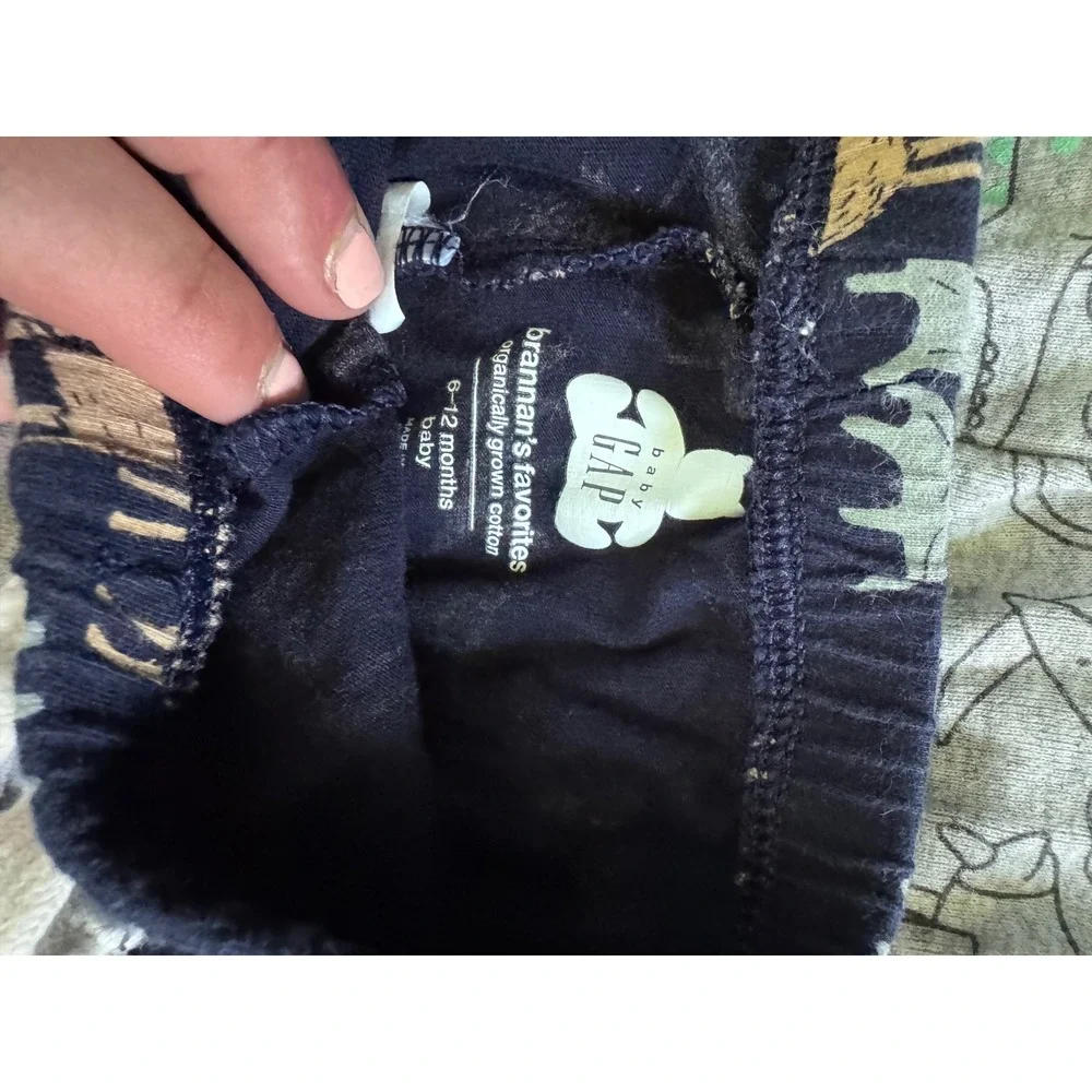 Baby Boy Clothing Bundle 6-12M Carters Baby Gap Beans 11-Piece Set Mix - Picture 11 of 15
